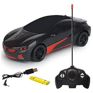 CADDLE & TOES Remote Control Chargeable 3D Famous Car with Flashing ...