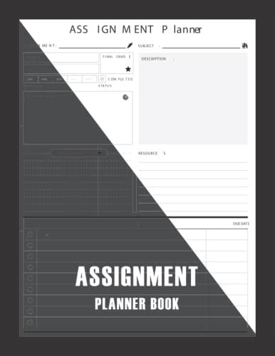 Assignment Planner Notebook 的图像结果