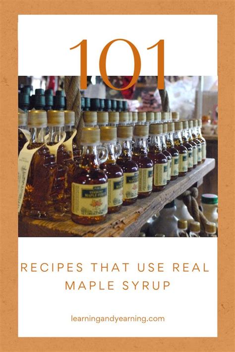 Recipes Using Maple Syrup 的图像结果