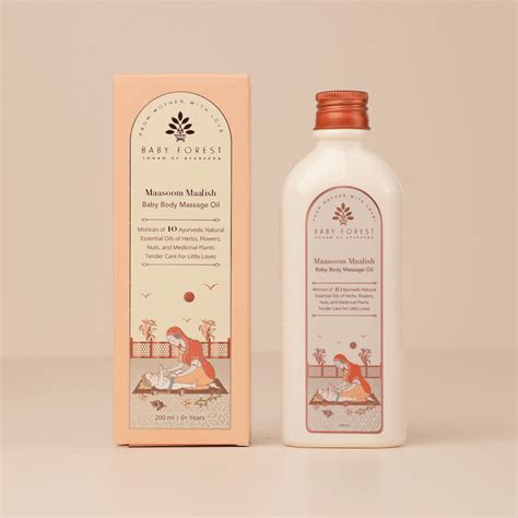 Shop Maasoom Maalish Baby Body Massage Oil | Ayurvedic Blend - Baby Forest