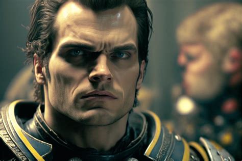 Henry Cavill in Warhammer 40k : r/midjourney