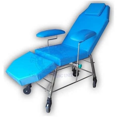 Blood Bank Equipment - Portable Blood Donor Chair Manufacturer from Ambala