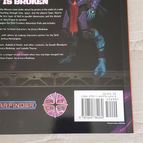 Starfinder Drift Crashers Adventure Path The Perfect | Ubuy India