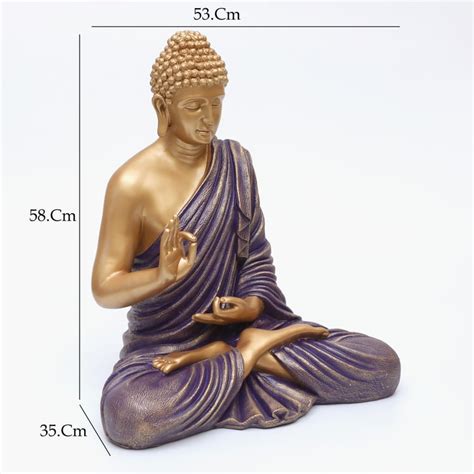 Buy VEDAS Mystical Indiana Bento Polyresin Blessing Buddha Figurine ...