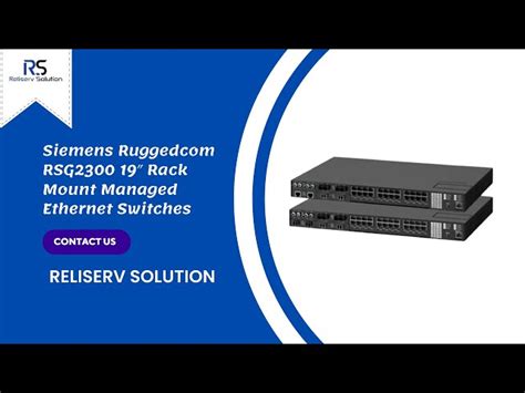 Ruggedcom Ethernet Swithes SIEMENS - Siemens Ruggedcom Director ...