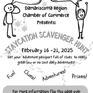 Staycation Scavenger Hunt for Kids, 276 Main Street, Damariscotta, ME ...