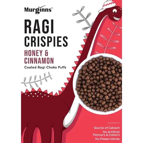 Murginns Ragi Crispies - Honey & Cinnamon
