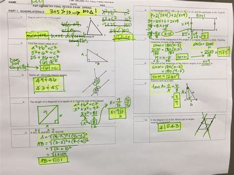 Image result for Pre-AP Geometry Notes