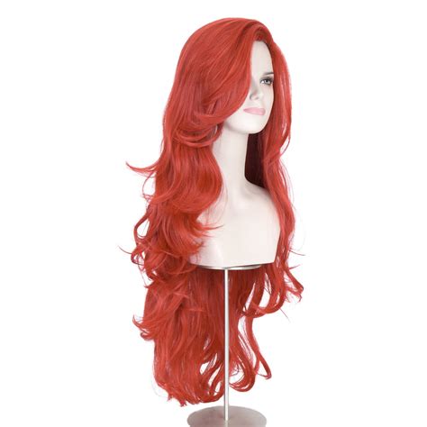 Little Mermaid Red Hair Wig