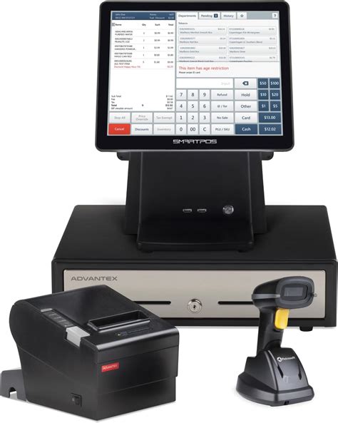 Amazon.com : All-in-One SmartPOS-129 Professional Cash Register for ...