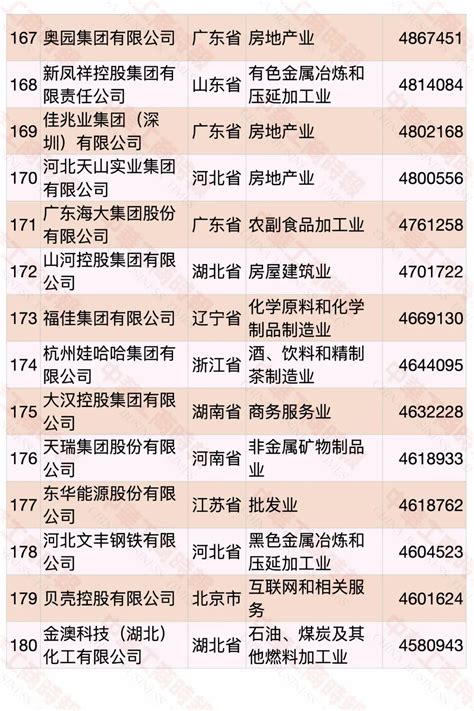 中国私营企业排行榜_中国民企500强排行榜榜单_中国排行网