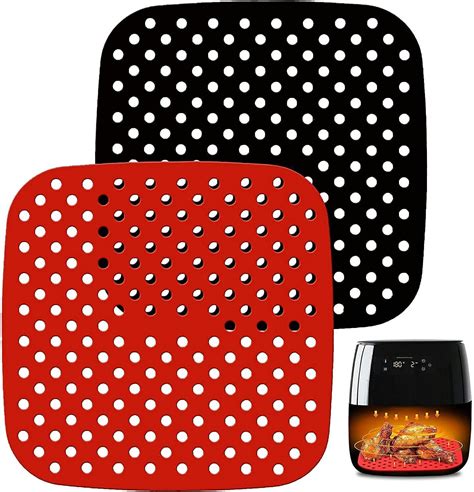 Buy Trifecta Silicone Air Fryer Liners - Non Stick & Easy Clean Air ...
