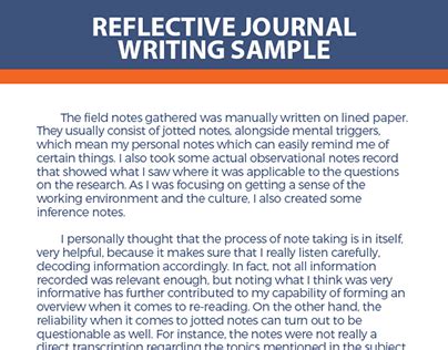 Image result for How to Write Reflective Journal