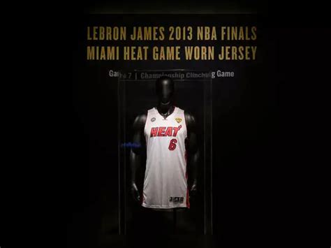 james: Jersey worn by LeBron James fetches $3.7 mn at auction - The ...