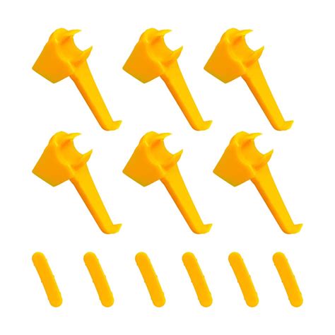 Sylvil 6 Sets Car Tire Changer Plastic Insert, Wheel Rim Edge Protector ...