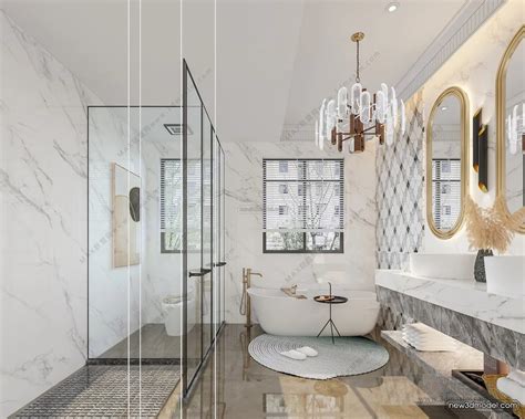 Europe Style Interior 3D Blocks – Bathroom 3D Model – 323 – VRAY ...