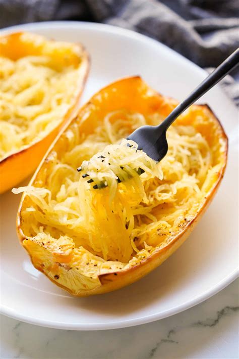 Roasted Spaghetti Squash - Joyous Apron