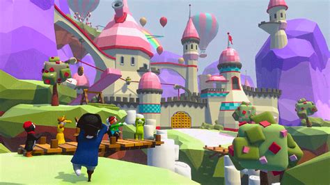Human Fall Flat - Official Candyland Level Launch Trailer