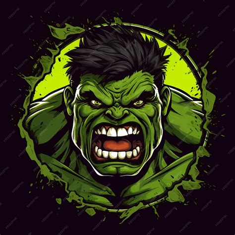 Premium Vector | Hulk illustrated in mascot esports and gaming logo ...