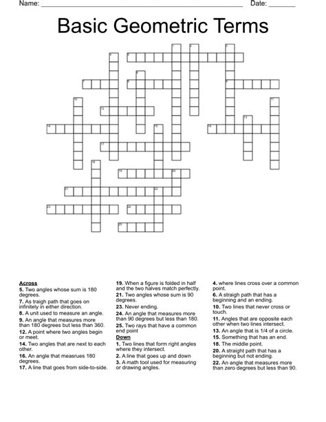 Image result for Geometry Words