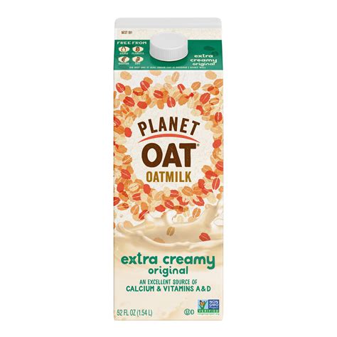 Planet Oat Extra Creamy Original Oatmilk, 52 oz - Dairy Free, Vegan ...