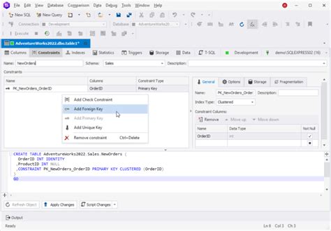 Image result for How to Assign Foreign Key SQL