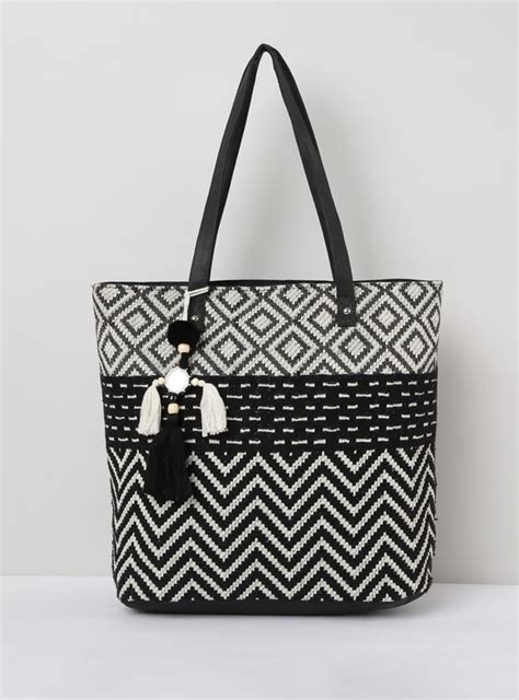 Buy Women Textured Tote Bag Online at just Rs. 899.0 - 1000011207360 ...