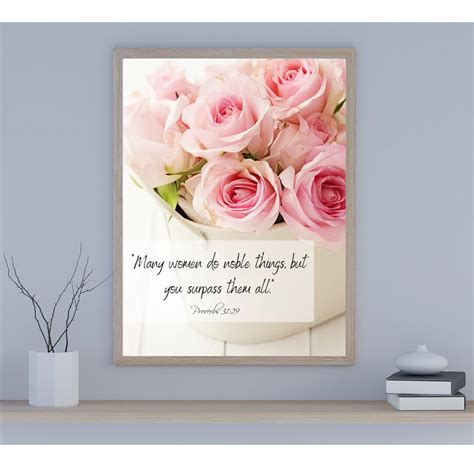 Buy Proverbs 31 Quote, Christian Wall Decor, Christian Home Decor ...