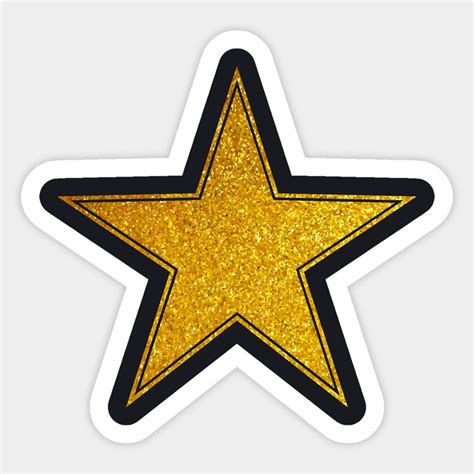 Gold Star Sticker