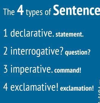 What is kinds of sentences - Brainly.in