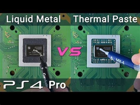 PS4 Pro: Liquid Metal vs Thermal Paste : r/PS4Pro