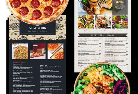 Menu Samples 的图像结果