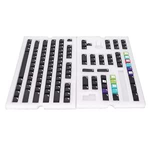 Amazon.in: Buy 128 Keys PBT Keycaps, Gaming Keyboard Caps Professional ...