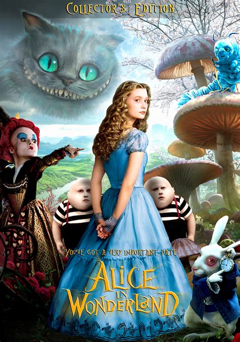 Alice In Wonderland 2010 Poster Cat