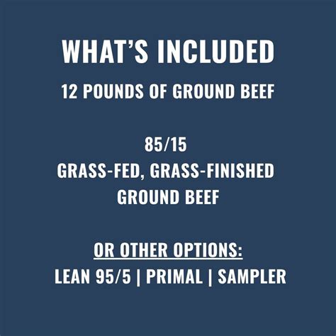 Ground Beef Bundle – Canyon Valley Provisions