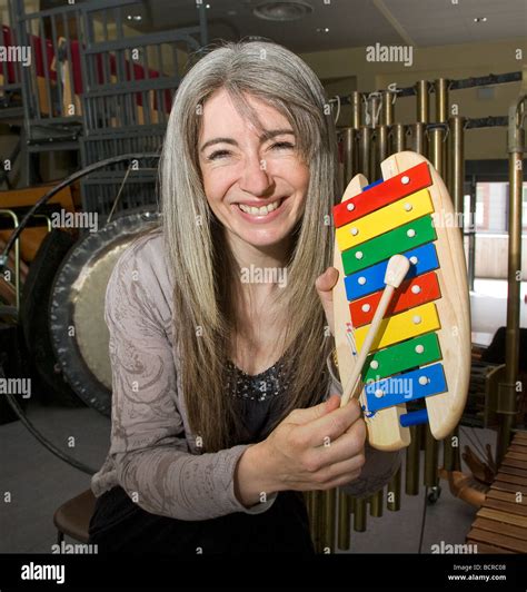 evelyn glennie celebrated percussionist musician Stock Photo - Alamy