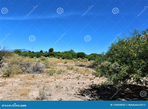 Desert Landscape Scenery Located in Cochise County, Saint David ...