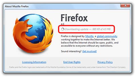 About Firefox Update 的图像结果