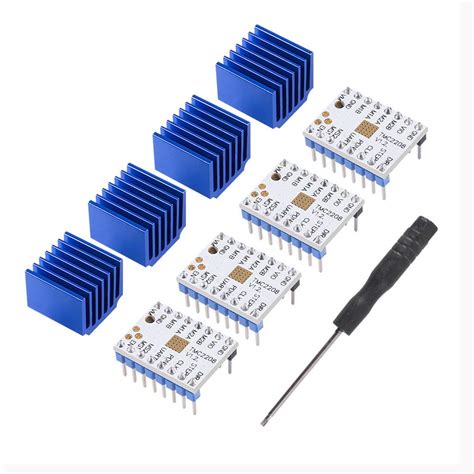 4PCS 3D Printer Stepper Motor Driver TMC2208 V1.2 Stepstick Stepper ...