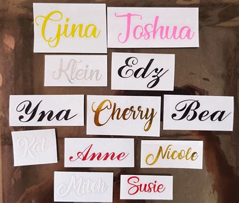 Image result for Script Cut Names Decals