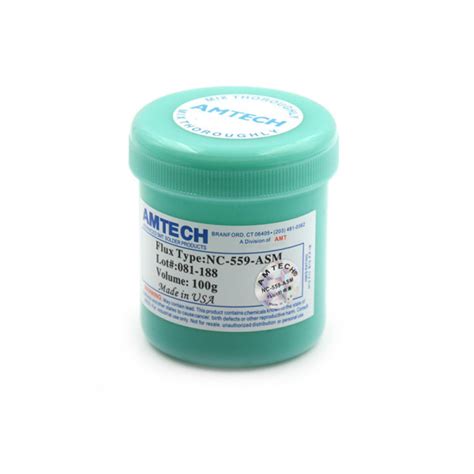 Amtech Nc-559-Asm No Clean Flux Solder Paste -100G - EasySpares.in