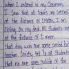 After 18 months, your school reopened amid the COVID-19 pandemic. Write ...