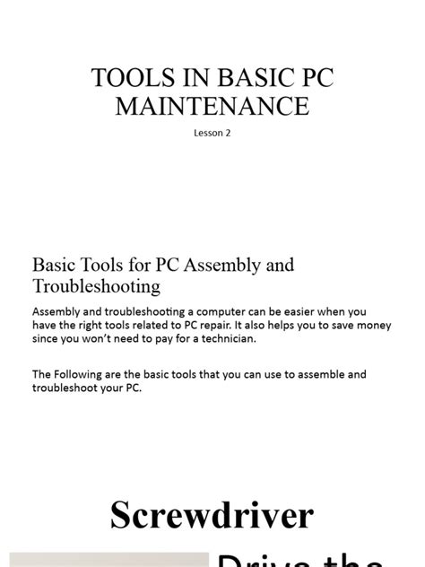 Free Computer Repair Lessons 的图像结果