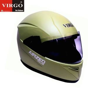 VirgoNo1 Airzed Plus Full Face ISI Mark Abs Plastic Clear Visor ...