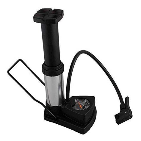 Heshiv Bike Cycle Pump Portable Activated High Pressure Universal Foot ...