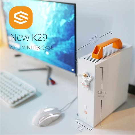 SGPC K39 Mini ITX Case - Compact Steel Design, Front India | Ubuy