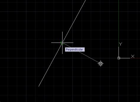 AutoCAD Perpendicular Line 的图像结果