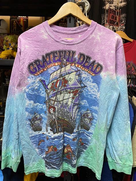 Grateful Dead Pirate Ship Tie Dye Collection T-shirt , Grateful Dead T ...