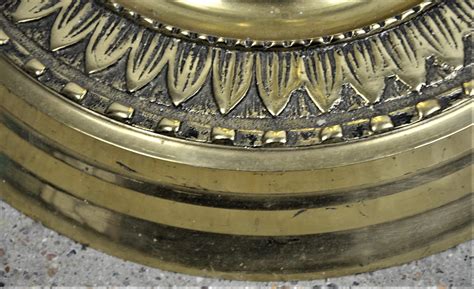 Hollywood Glam Brass Faux Bamboo Highly Stylized Floor Lamp For Sale at ...