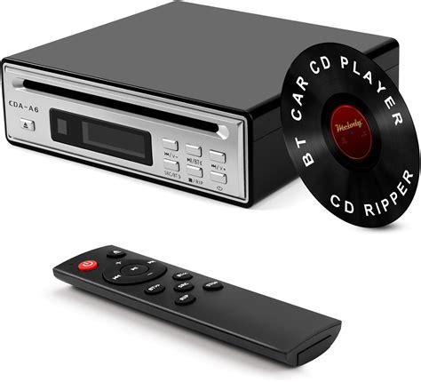 Amazon.com: Tovlroy HiFi CD Player for Home, CD Ripper, Bluetooth Car CD Player with USB Ripping ...